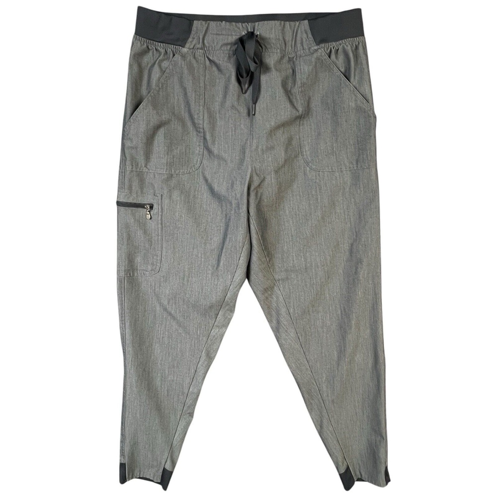 Adar Pants XL Heather Grey Pro‎ Heather High Rise Cargo Modern Workwear